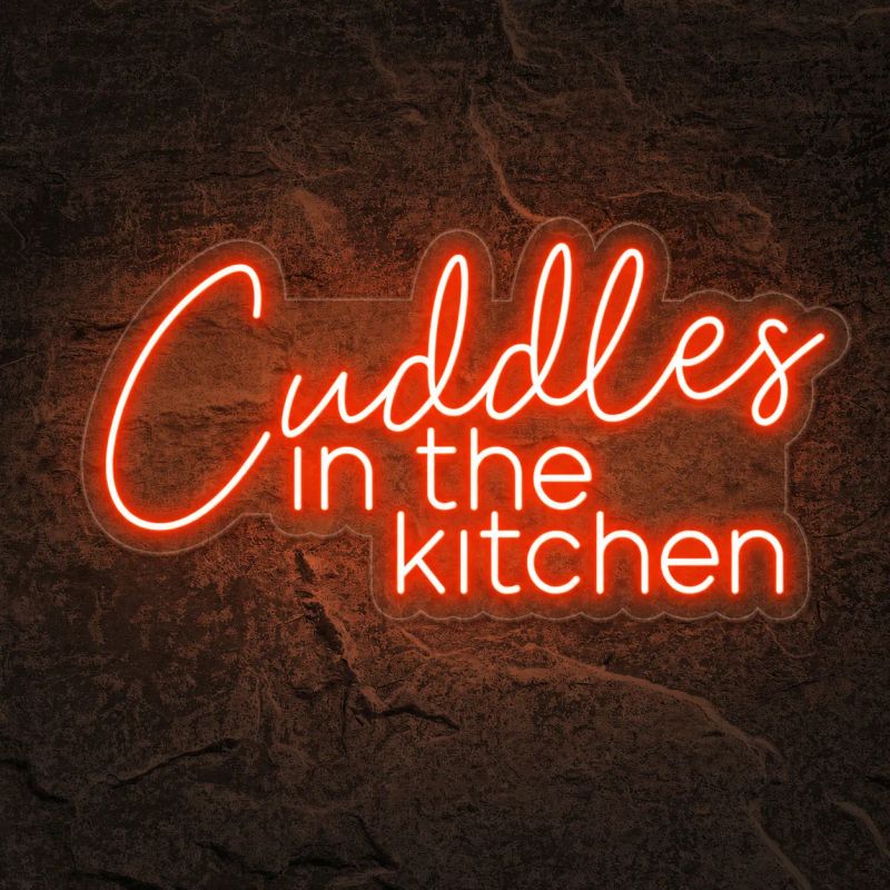 Néon Cuddles in the Kitchen - Néon personnalisé NeonStar