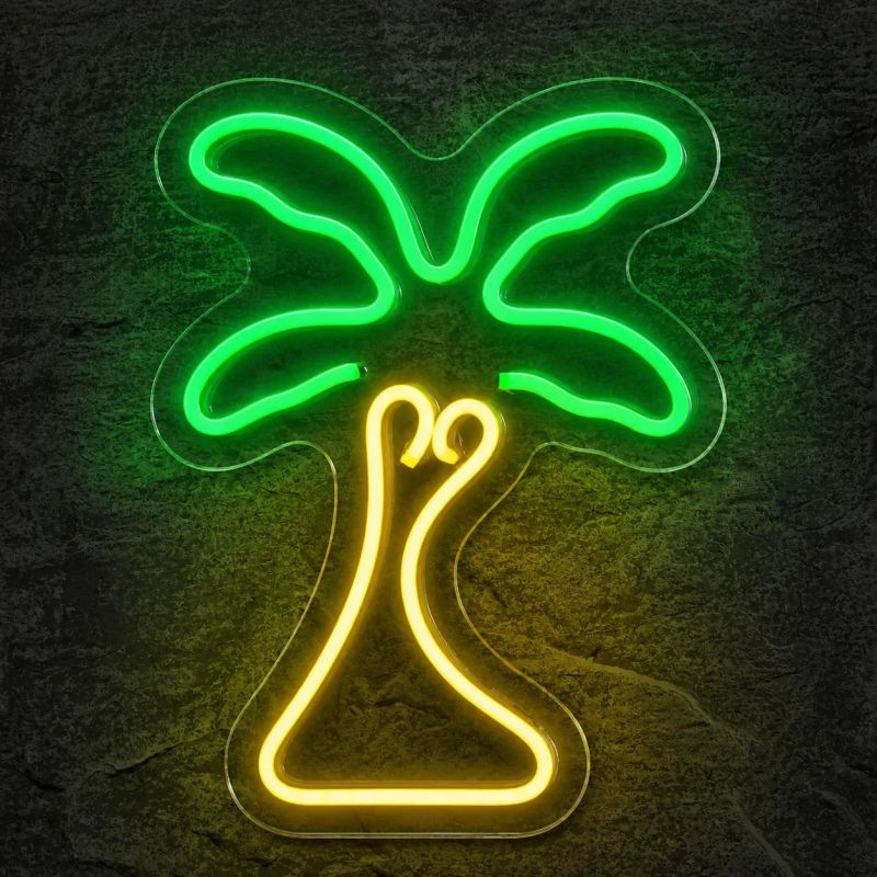 Néon Palmier Vert  - Néon personnalisé NeonStar