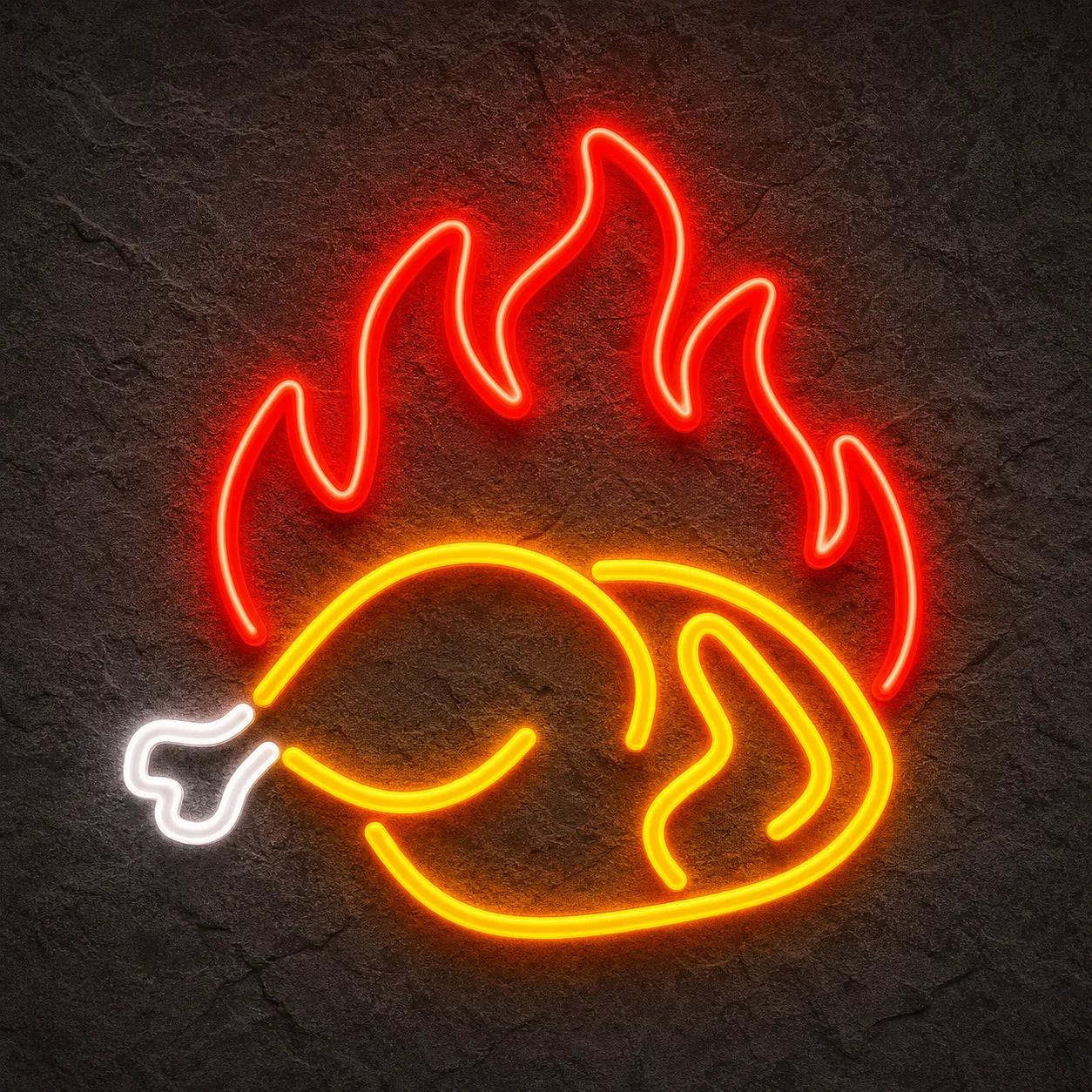 Néon Poulet Rôti - Néon personnalisé NeonStar