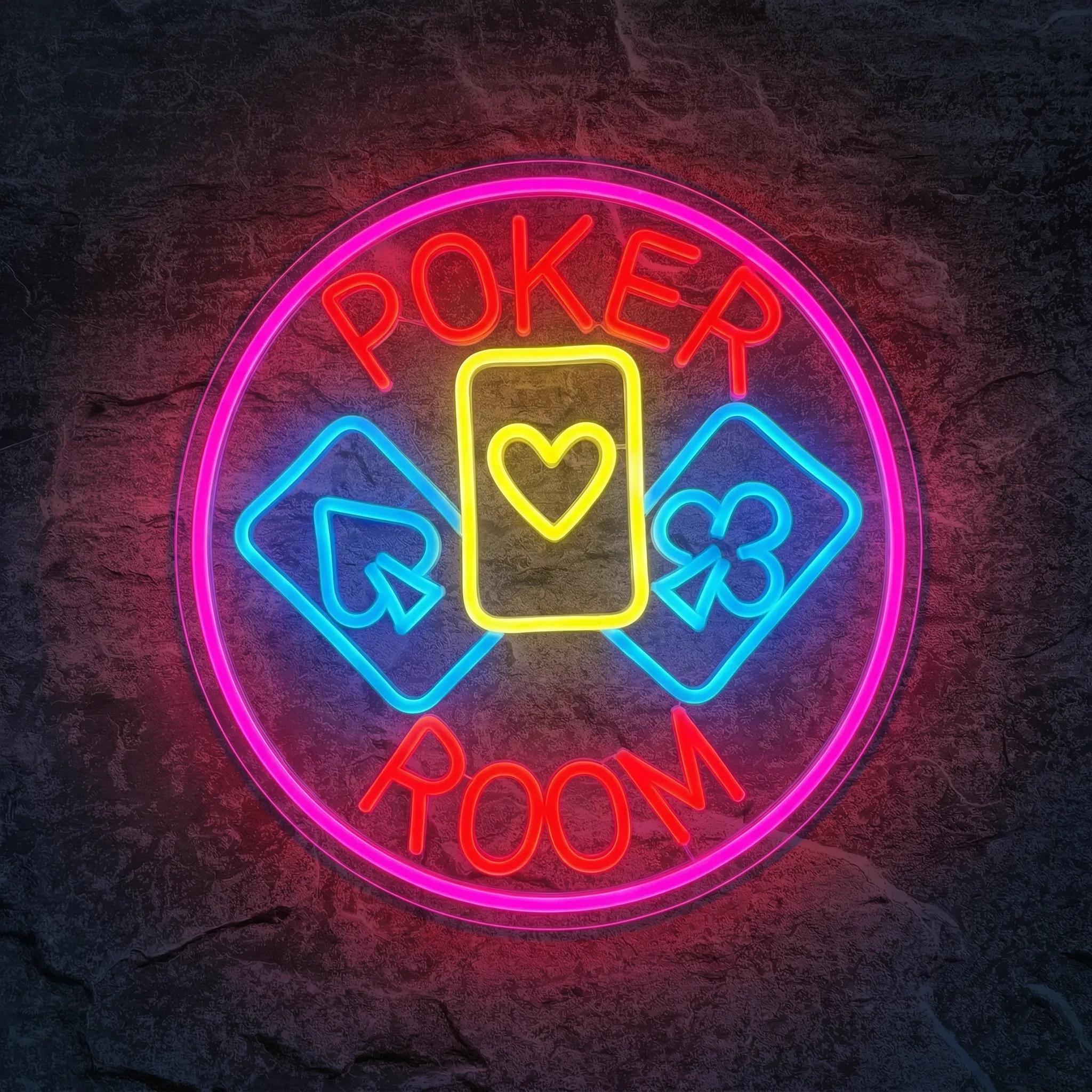 Néon Poker Room - Néon personnalisé NeonStar