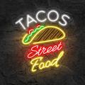 Miniature Néon Tacos Sweet Food - Néon personnalisé