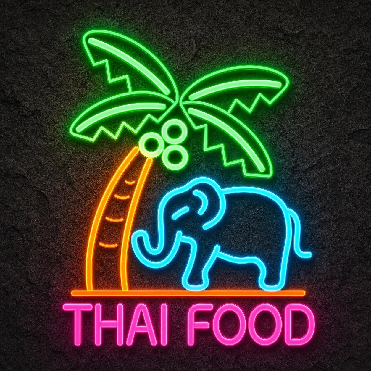 Néon Thai Food - Néon personnalisé NeonStar