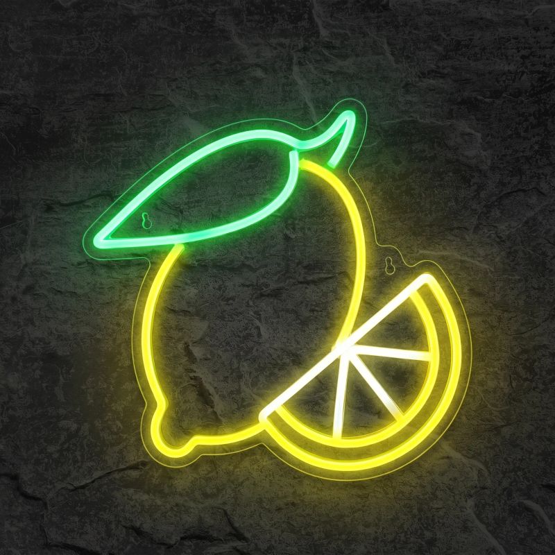 Néon Double Citron - Néon personnalisé NeonStar
