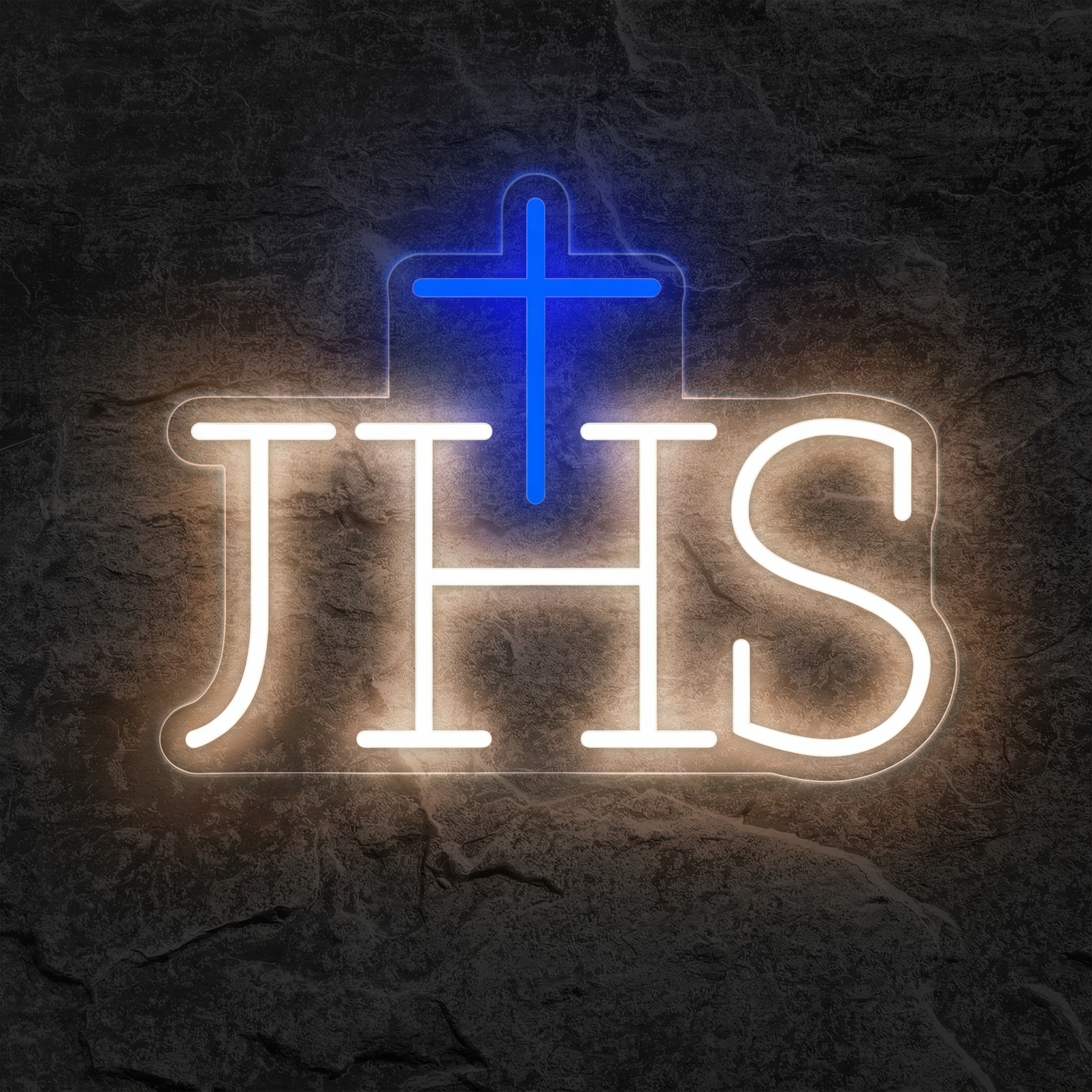 Néon IHS Symbole de Jésus - Néon personnalisé NeonStar