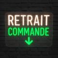 Miniature Néon Retrait Commande - Néon personnalisé