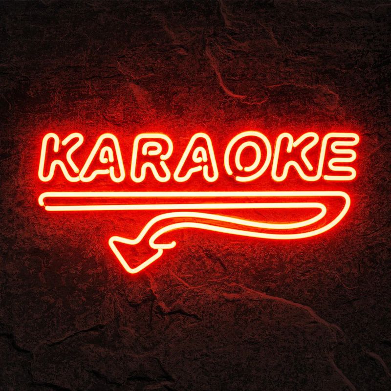 Néon Karaoké Rouge - Néon personnalisé NeonStar