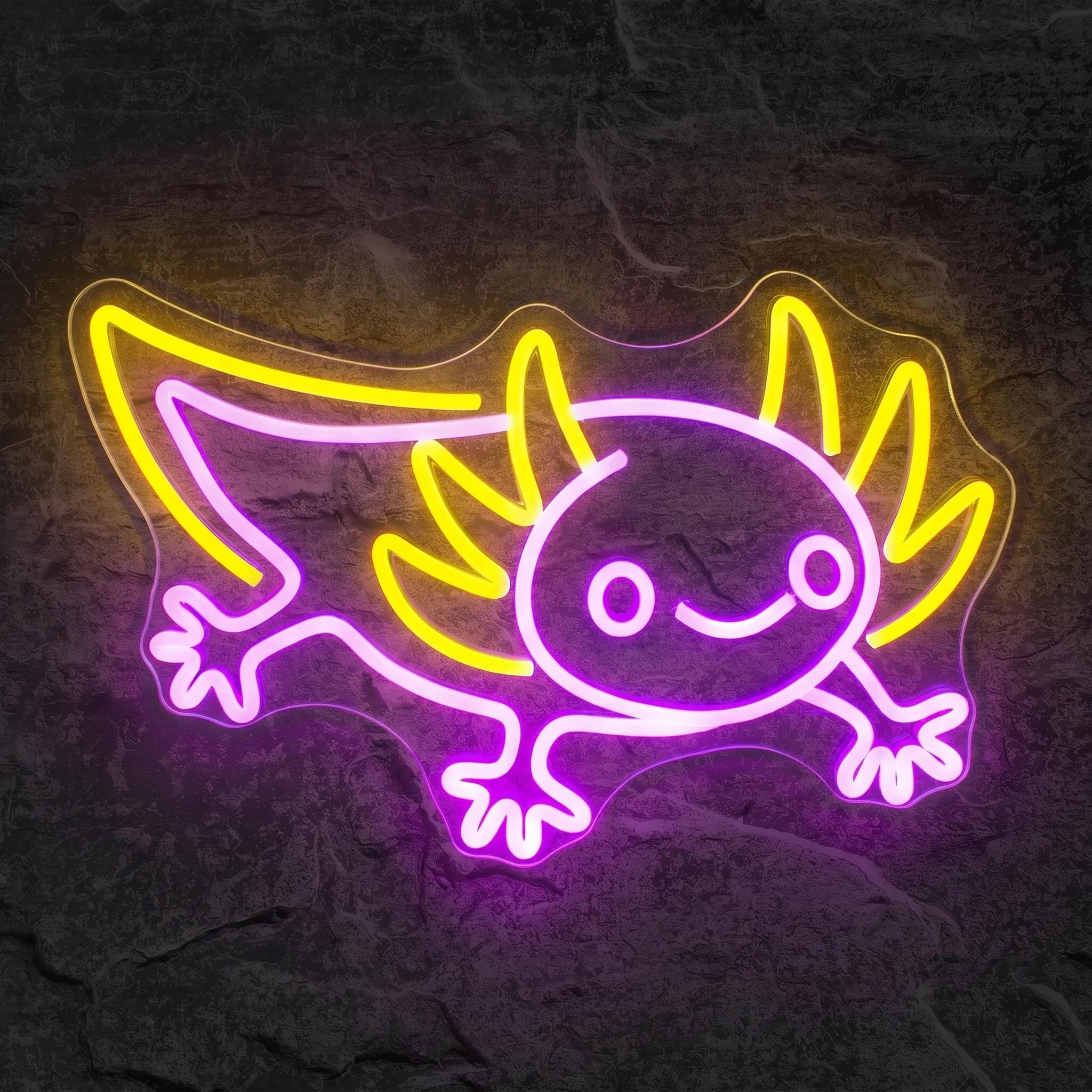 Néon Axolotl - Néon personnalisé NeonStar