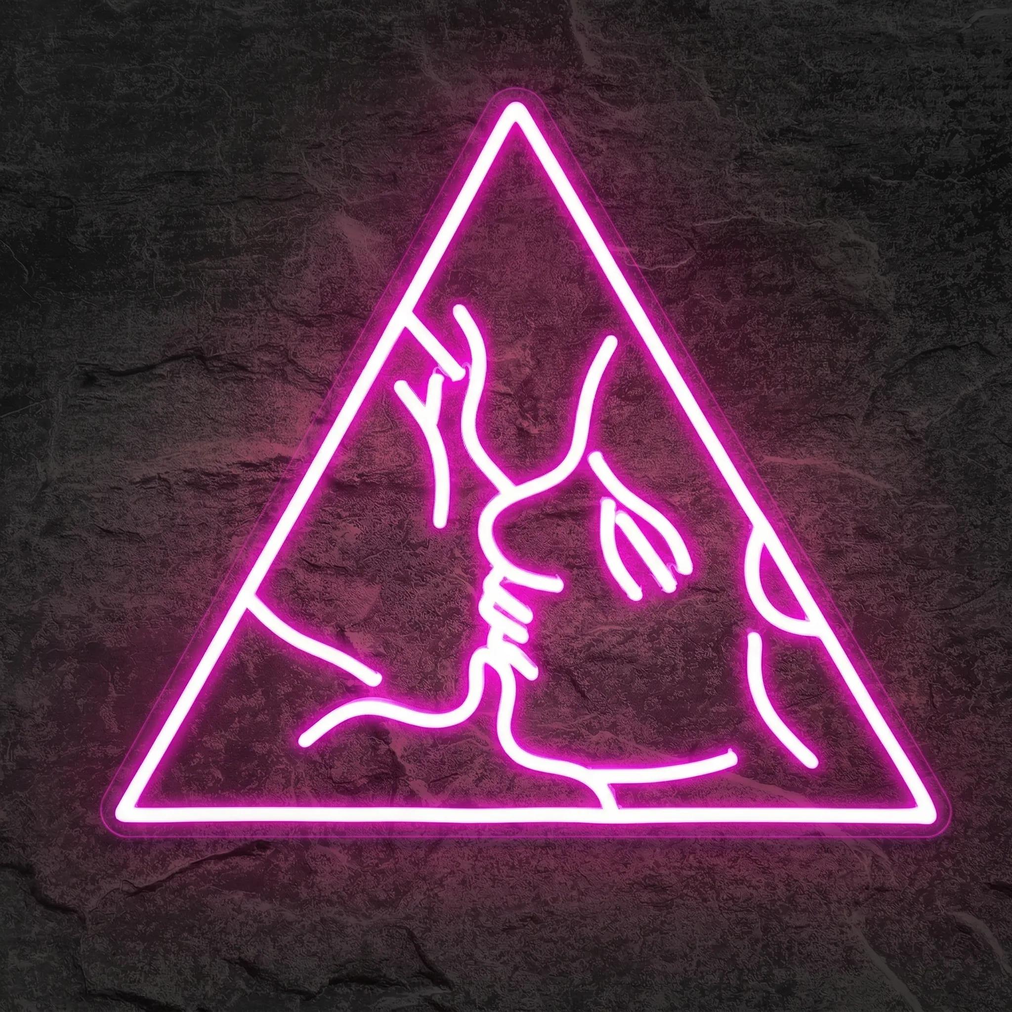 Néon Homme Femme Baiser - Néon personnalisé NeonStar