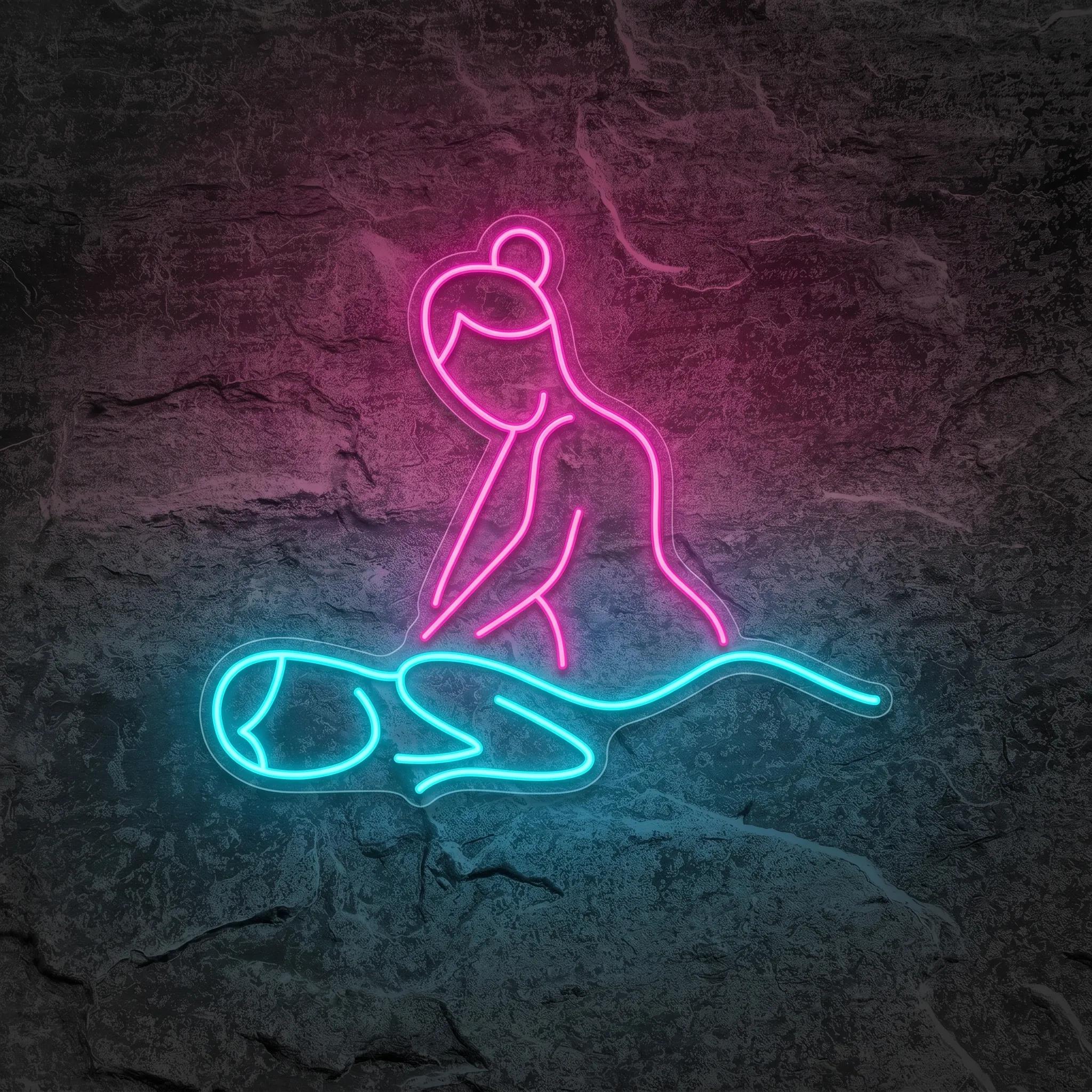 Néon Massage Thaïlandais Et Soin De La Peau - Néon personnalisé NeonStar