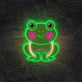 Miniature Néon Grenouille Mignonne - Néon personnalisé