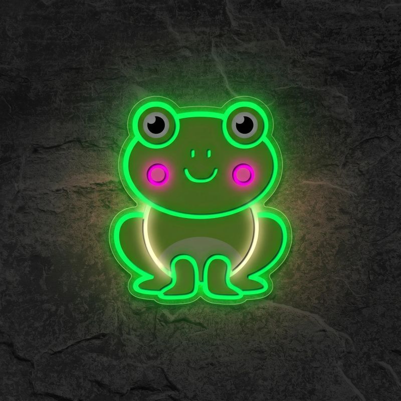 Néon Grenouille Mignonne - Néon personnalisé NeonStar