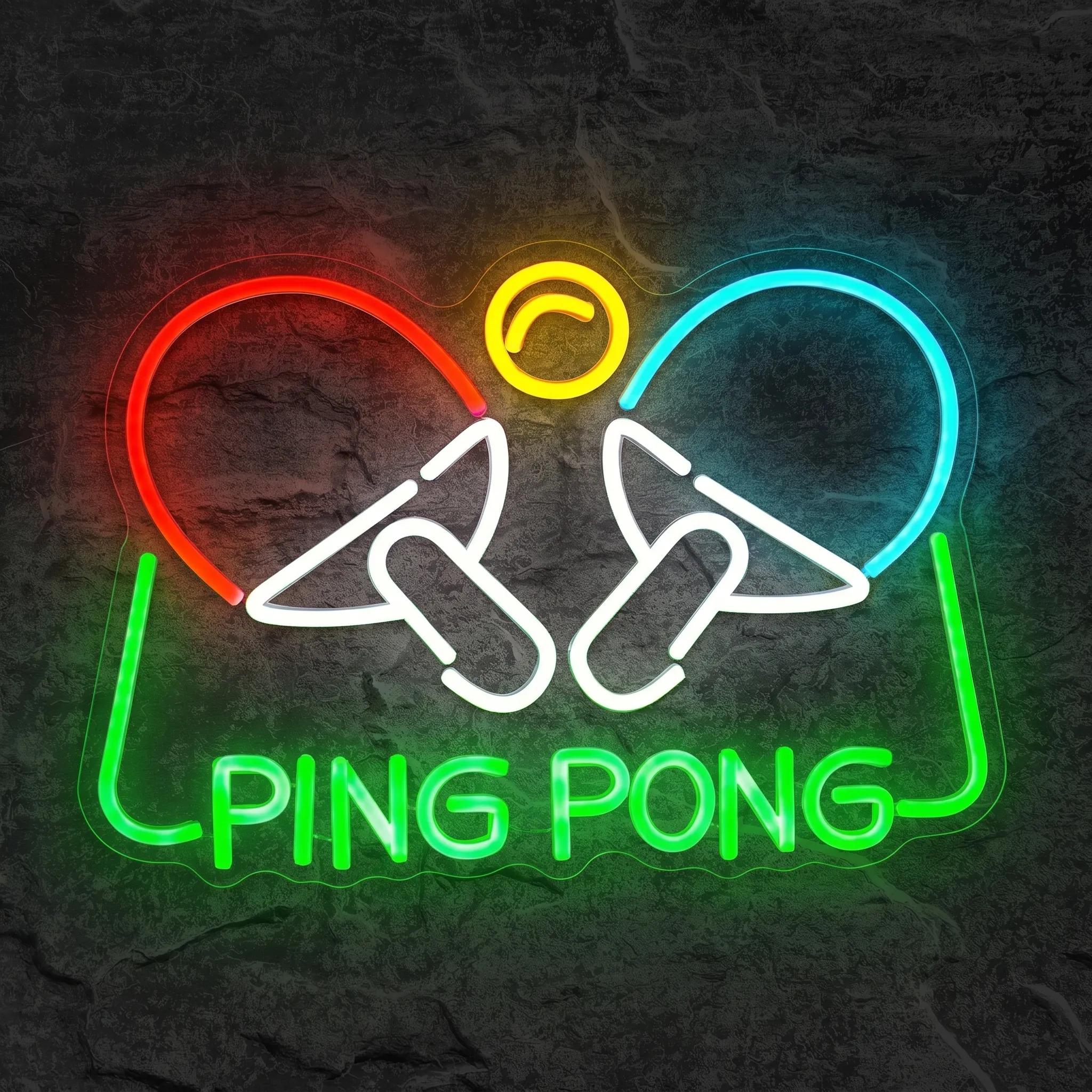 Néon Ping Pong - Néon personnalisé NeonStar