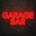 Miniature Néon Garage Bar - Néon personnalisé