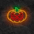 Miniature Néon Jack O'Lantern Chapeau de Sorcière - Néon personnalisé