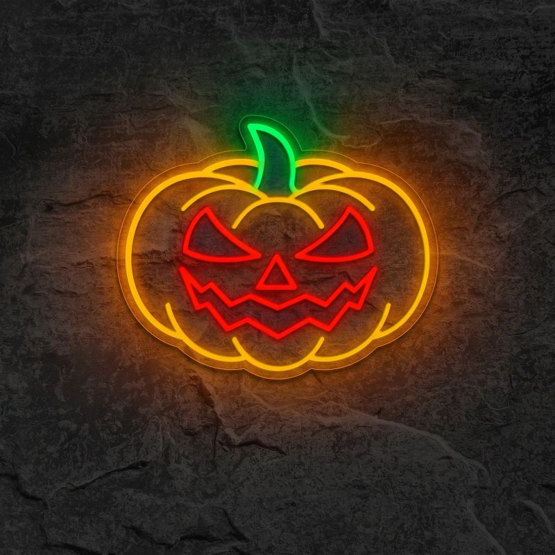 Néon Jack O'Lantern Chapeau de Sorcière - Néon personnalisé NeonStar