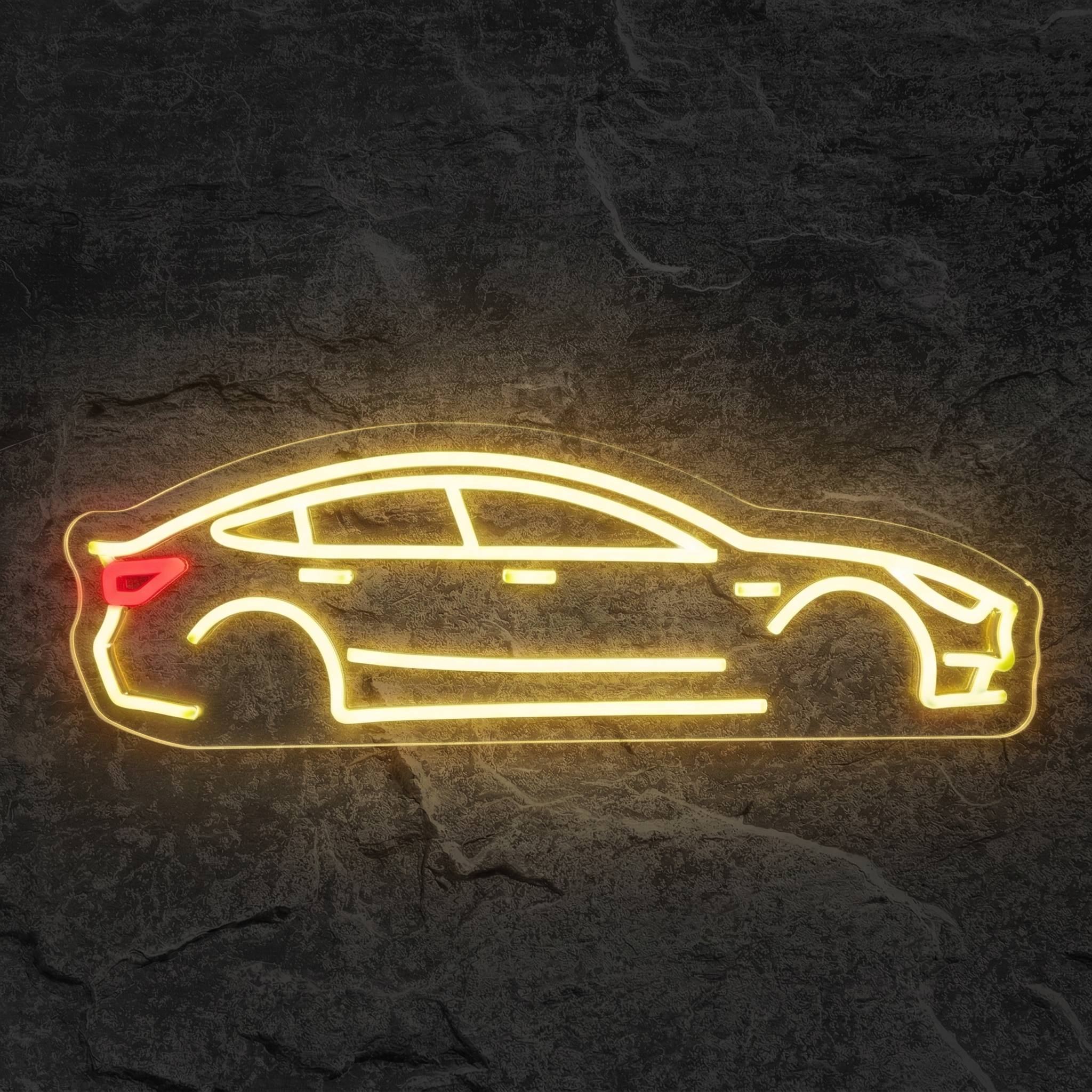 Néon Tesla Model 3 - Néon personnalisé NeonStar