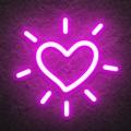 Miniature Néon Love Sparks - Néon personnalisé