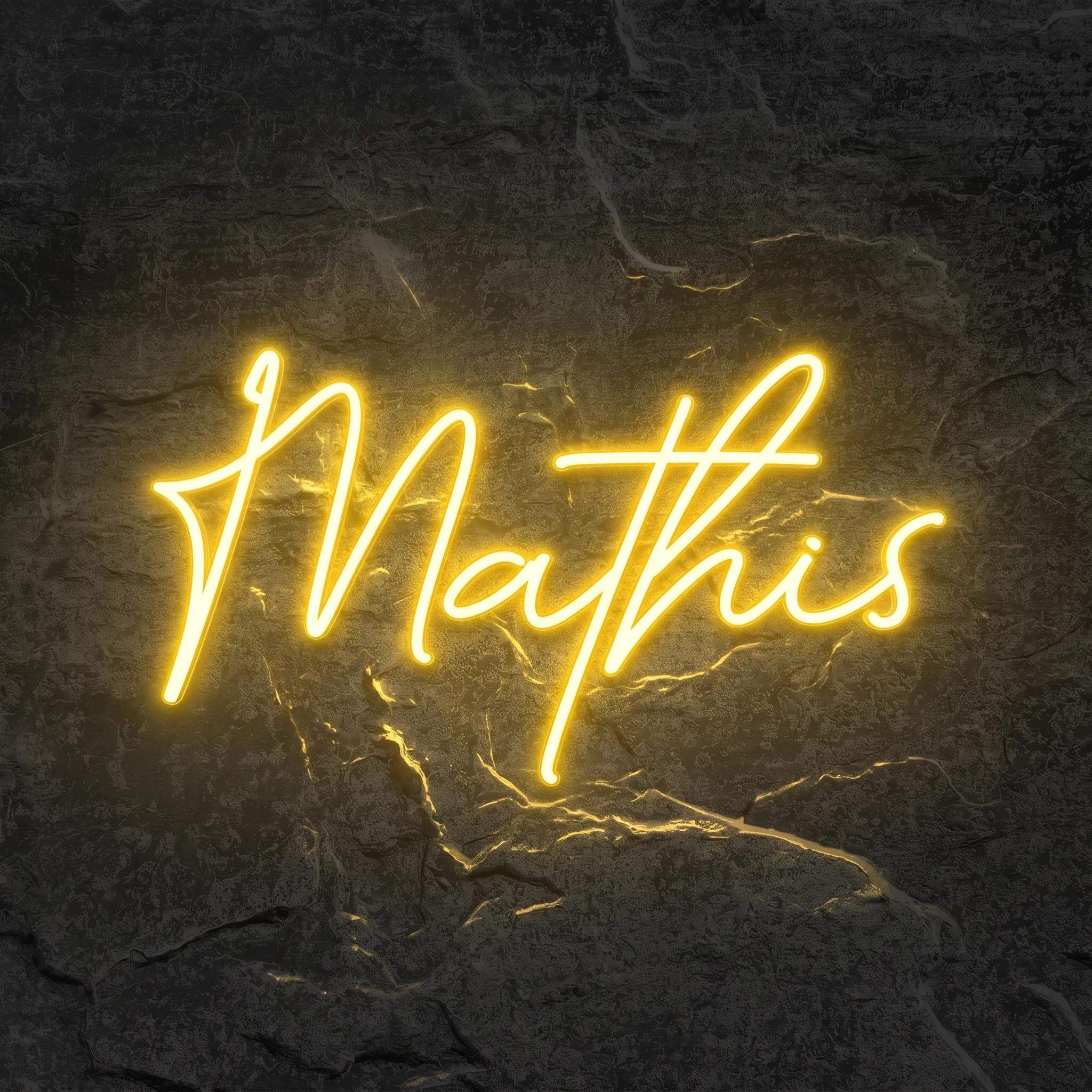 Néon Mathis - Néon personnalisé NeonStar