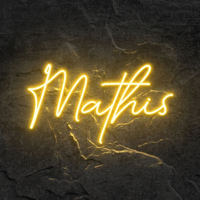 Néon Mathis - Néon personnalisé NeonStar