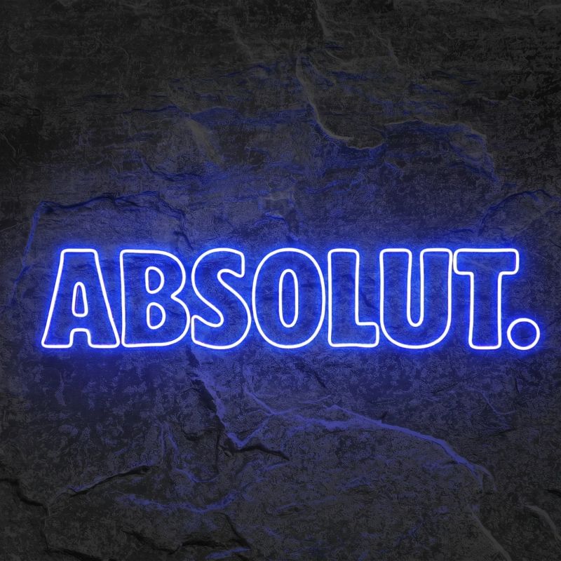 Néon Absolut Vodka - Néon personnalisé NeonStar