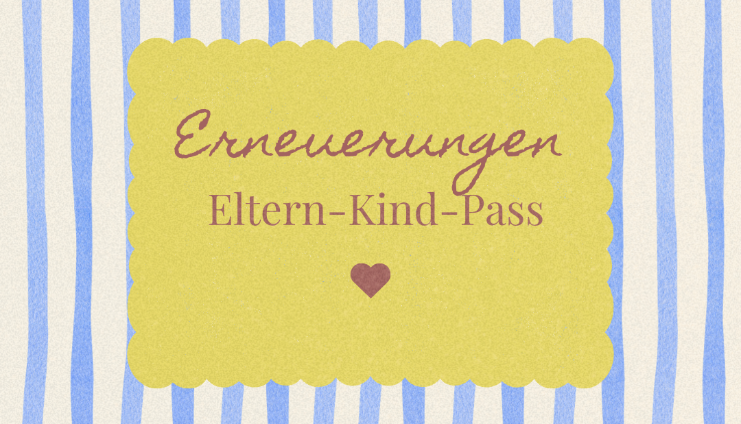 Erneuerungen Eltern-Kind-Pass