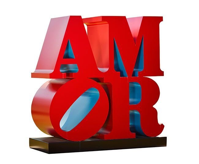 AMOR by Robert Indiana | Philadelphia Museum of Art