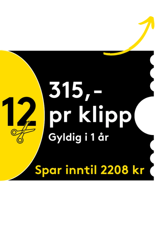 Klippekort x 12