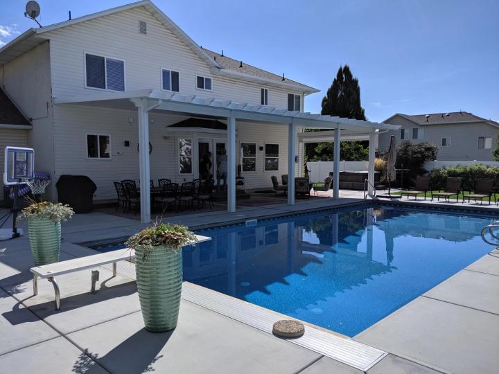Custom Newport Awning for Patio, Porch, Storefront, or Business Salt Lake City Utah