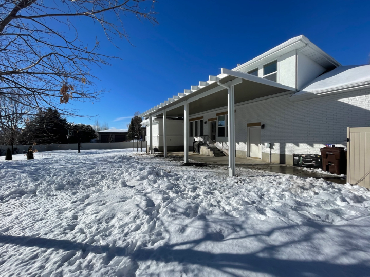 Custom Newport Awning for Patio, Porch, Storefront, or Business Salt Lake City Utah