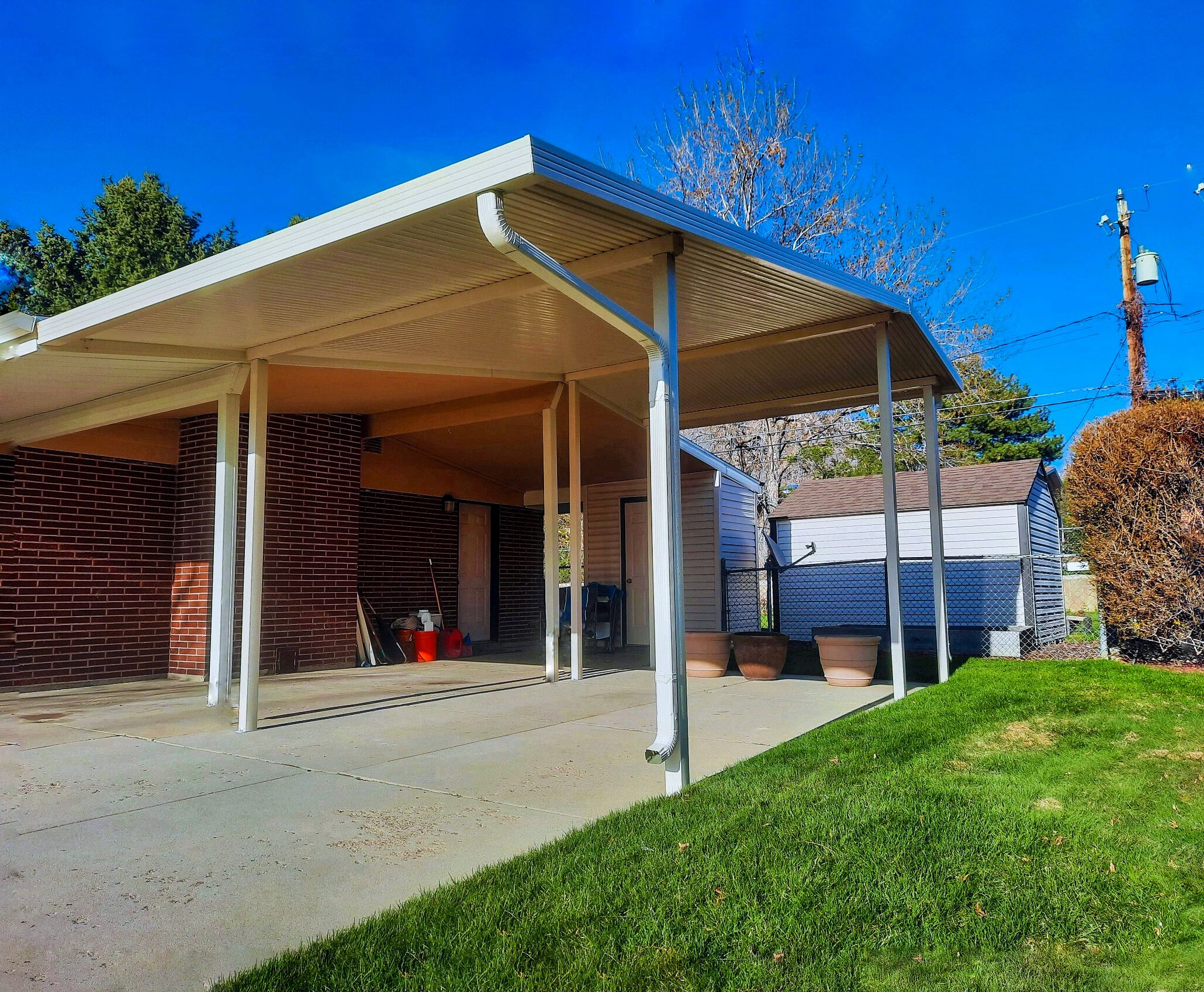 Custom Carport Awning Salt Lake City Utah