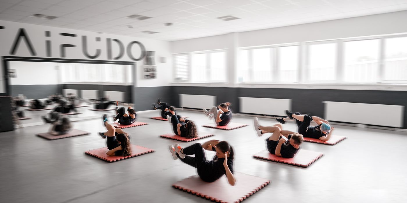 High-Intensity-Intervall-Training – Trainingsbereich der TAIFUDO Akademie Klagenfurt
