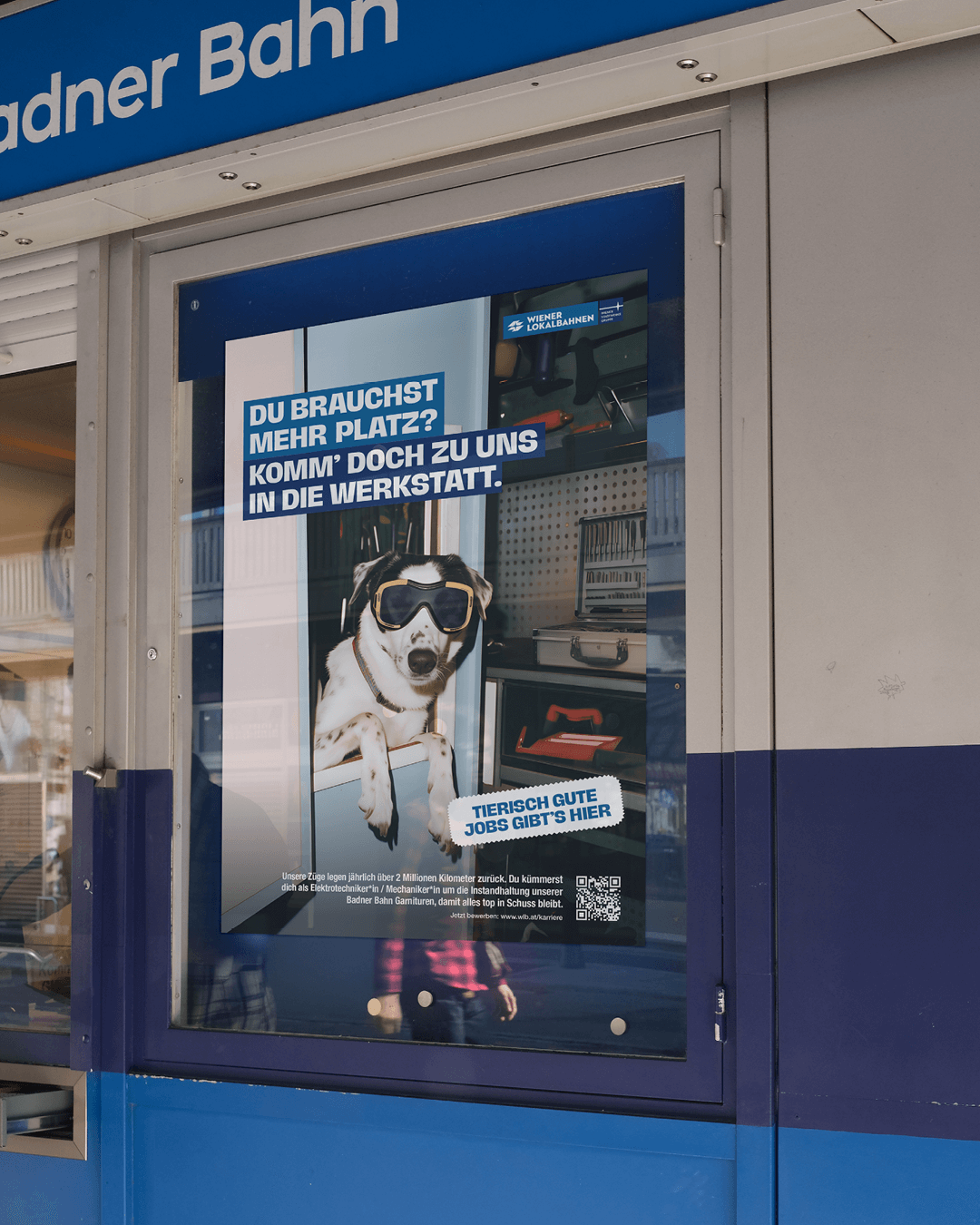 WLB Badner Bahn Kampagne 2025, campaign, poster, outofhome