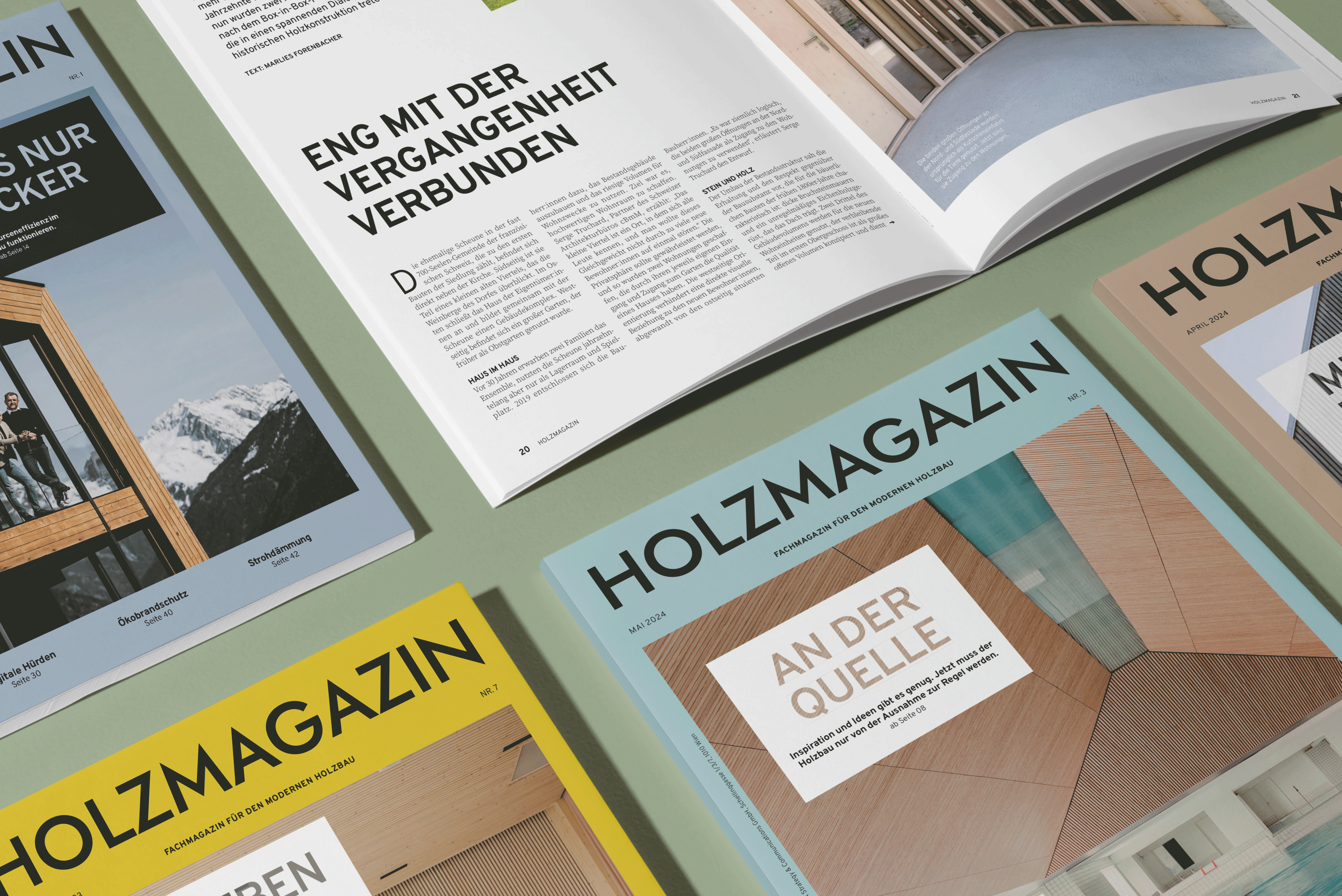 HOLZMAGAZIN Covers