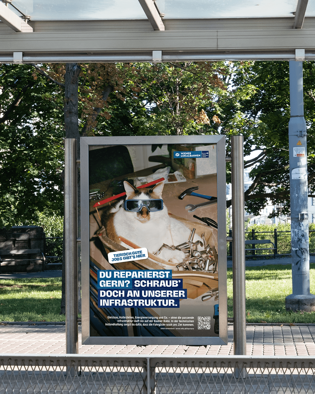 WLB Badner Bahn Kampagne 2025, campaign, poster, outofhome