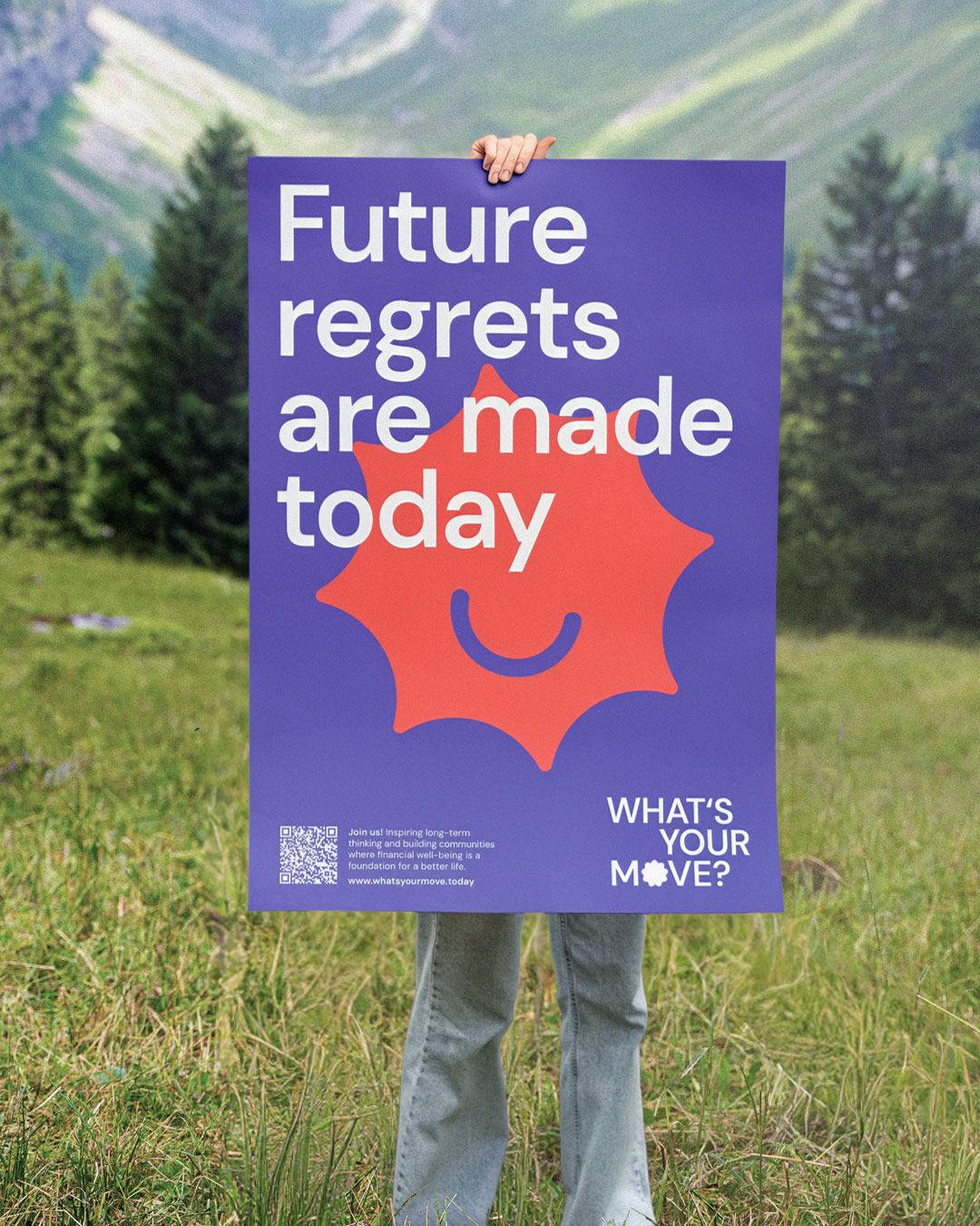 Poster Outside in Alpbach