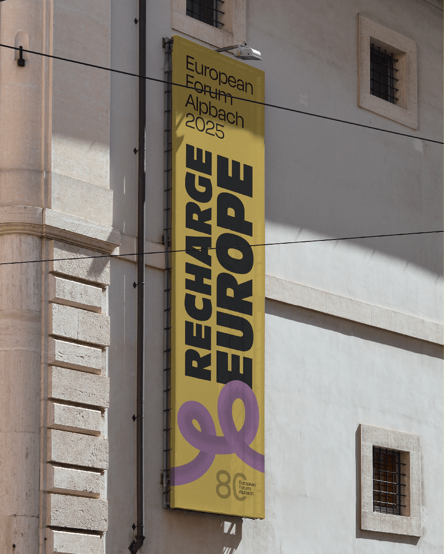 Flagge Fahne European Forum Alpbach EFA