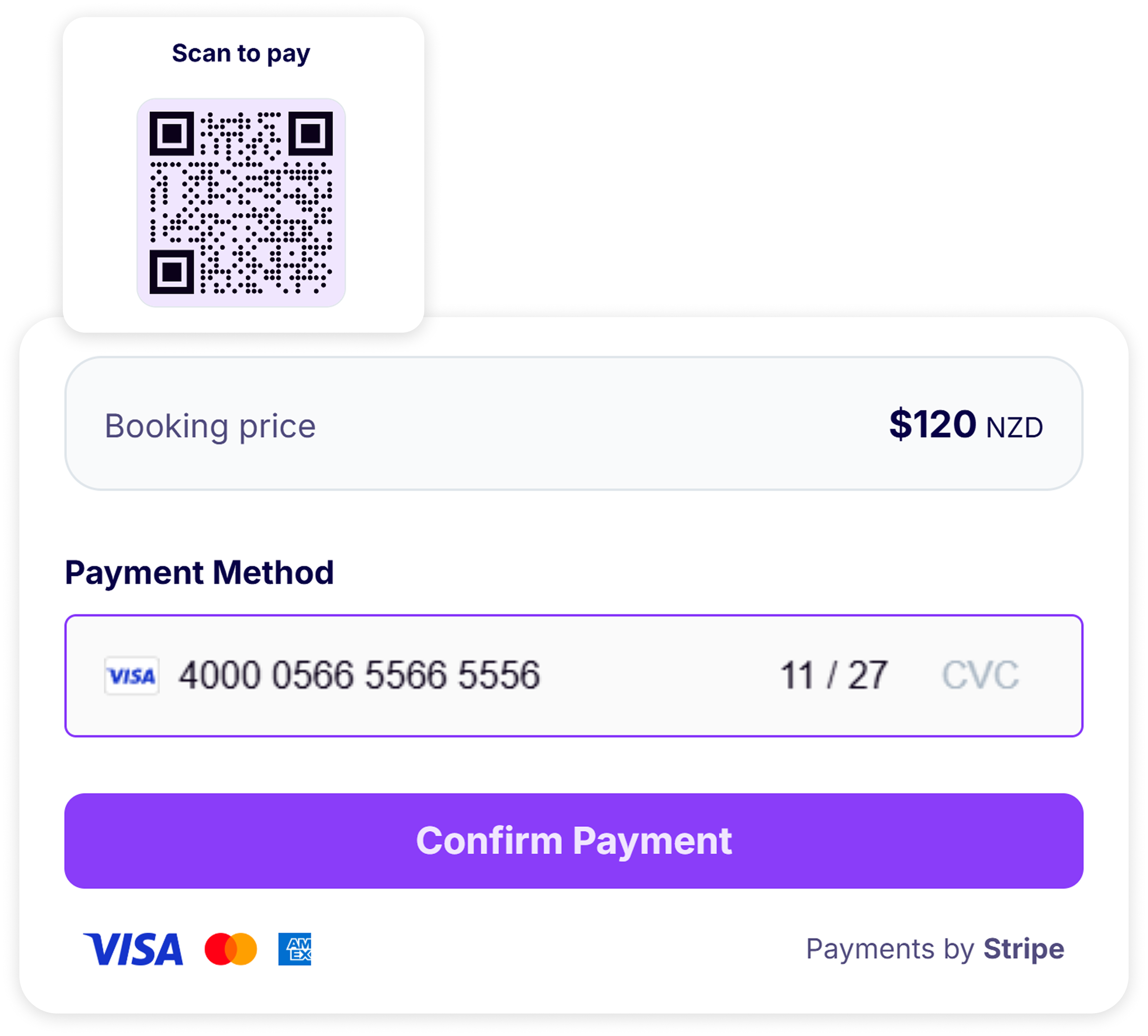 Bookings | Image Content | Payments