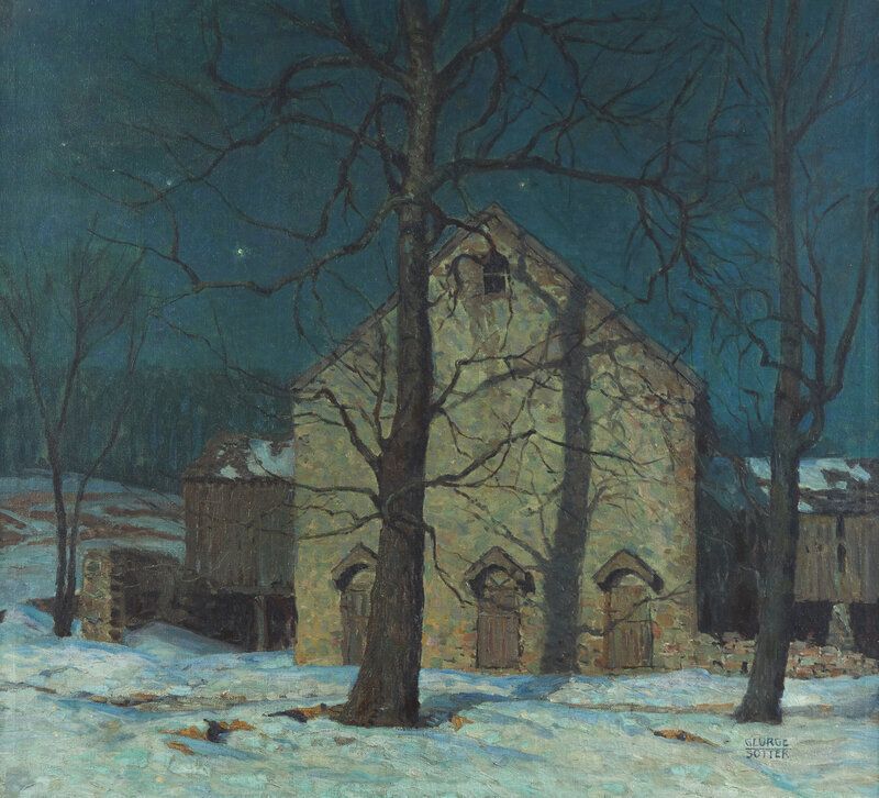 Lot 94 | George William Sotter (American, 1879-1953) The Barn