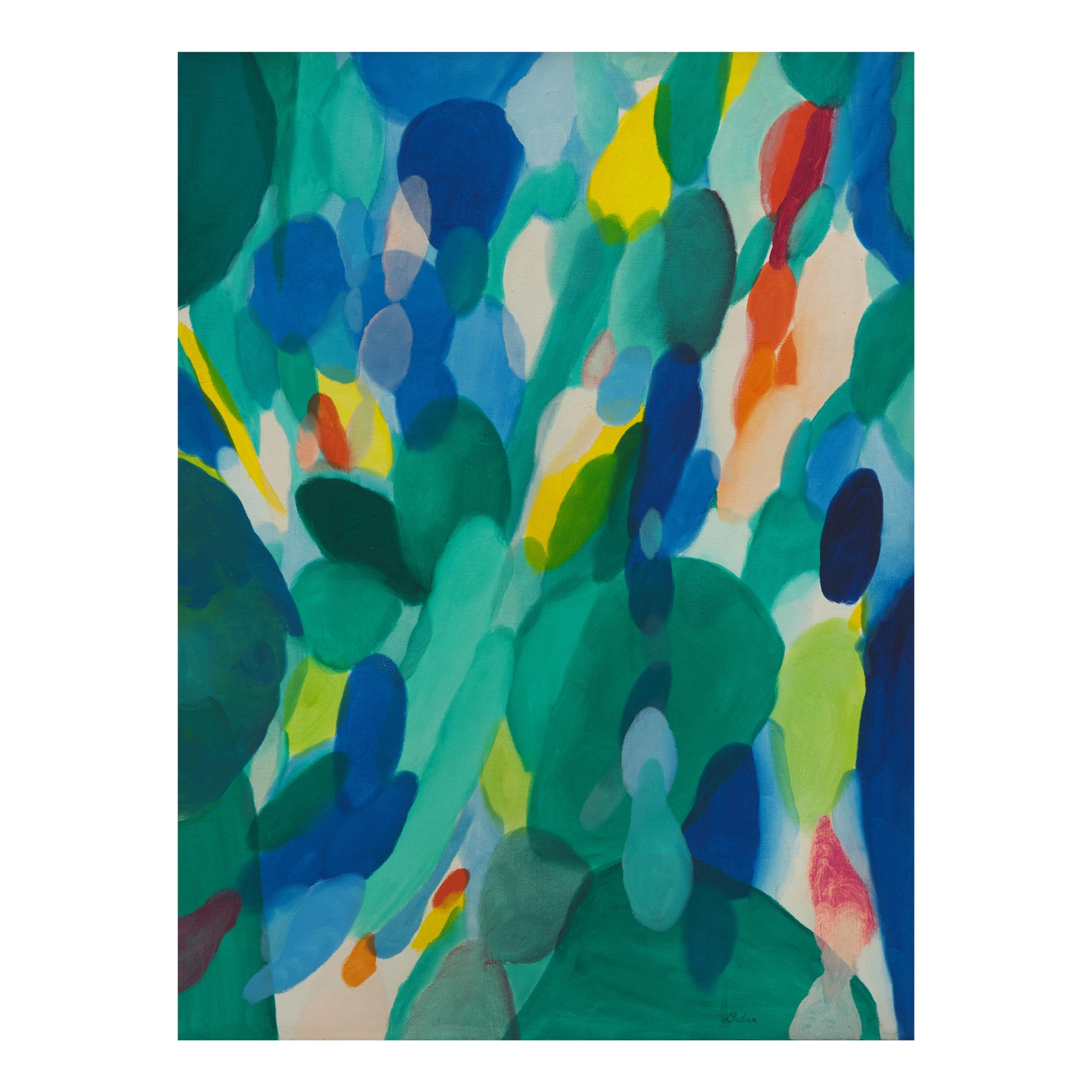 Lot 24 | Alice Baber (American, 1928-1982) | Woodhenge, 1966 | Estimate: $40,000 – $60,000 Property from the Rosenthal Collection