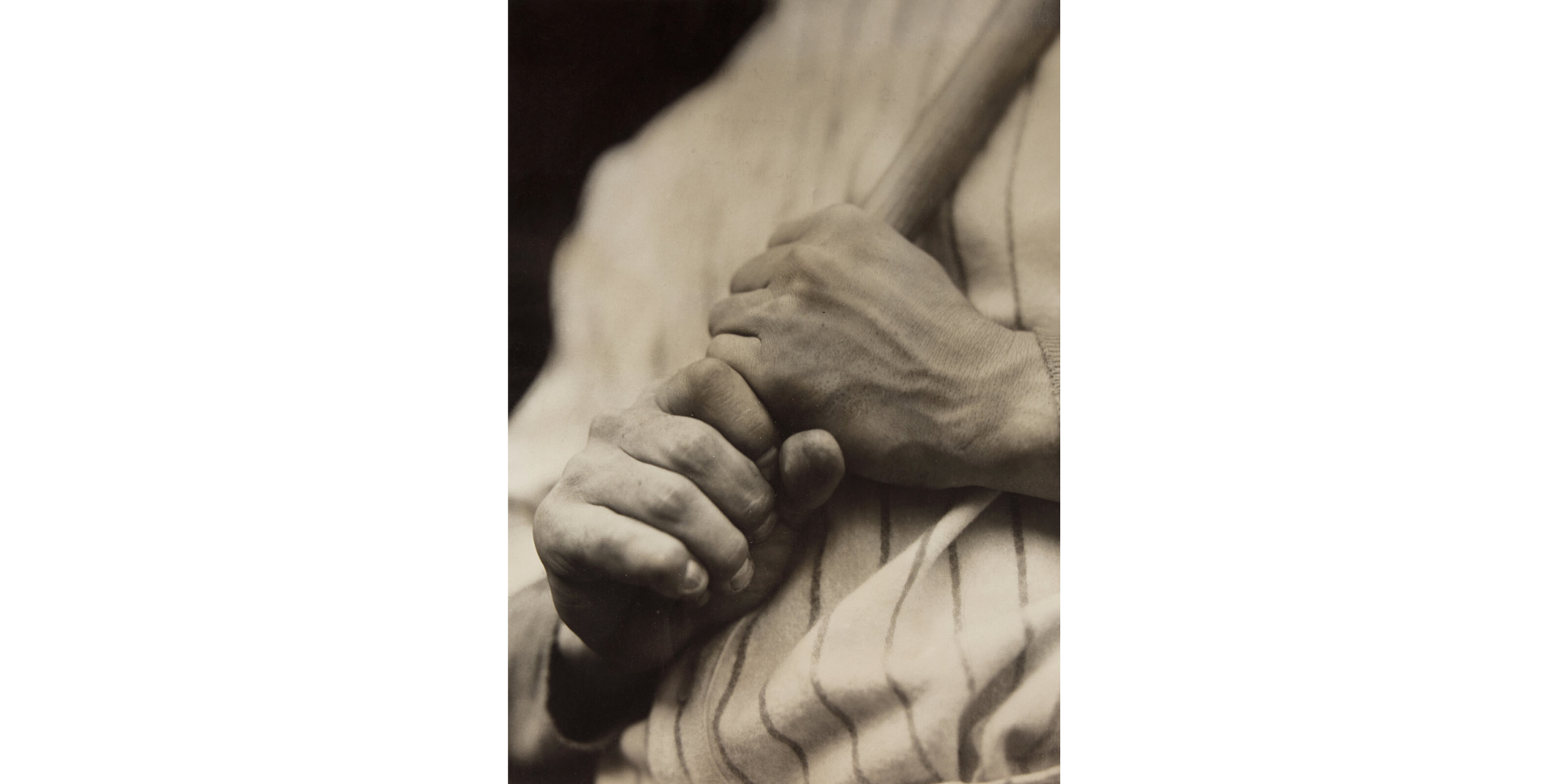 Lot 89 | A Striking Type 1 Press Photograph of Lou Gehrig's Hands: "The Two Big Guns of the N.Y. Yanks" | Estimate $8,000 – 12,000