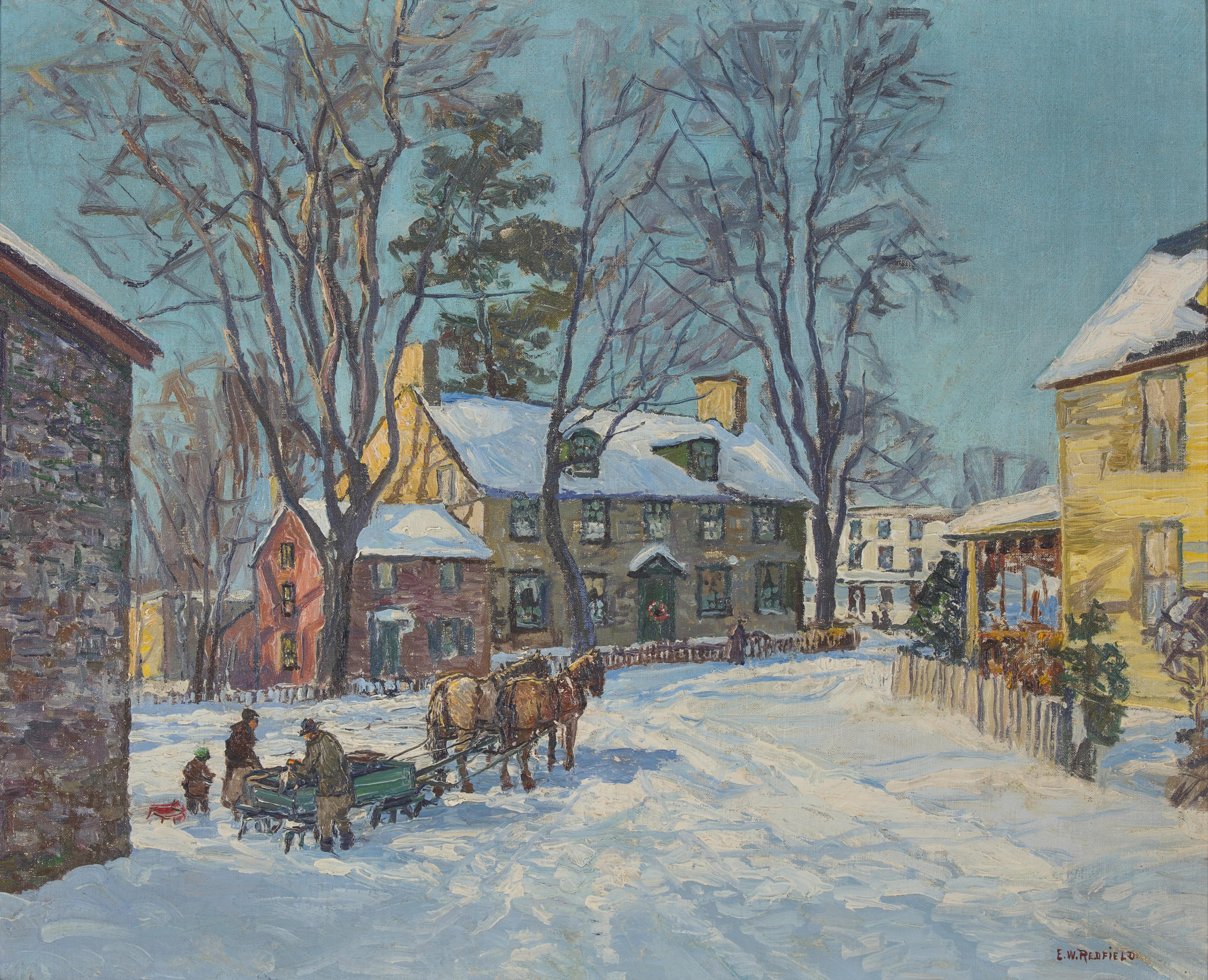 Lot 26 | Edward Willis Redfield, Winter in New Hope   Estimate: $100,000 – 150,000