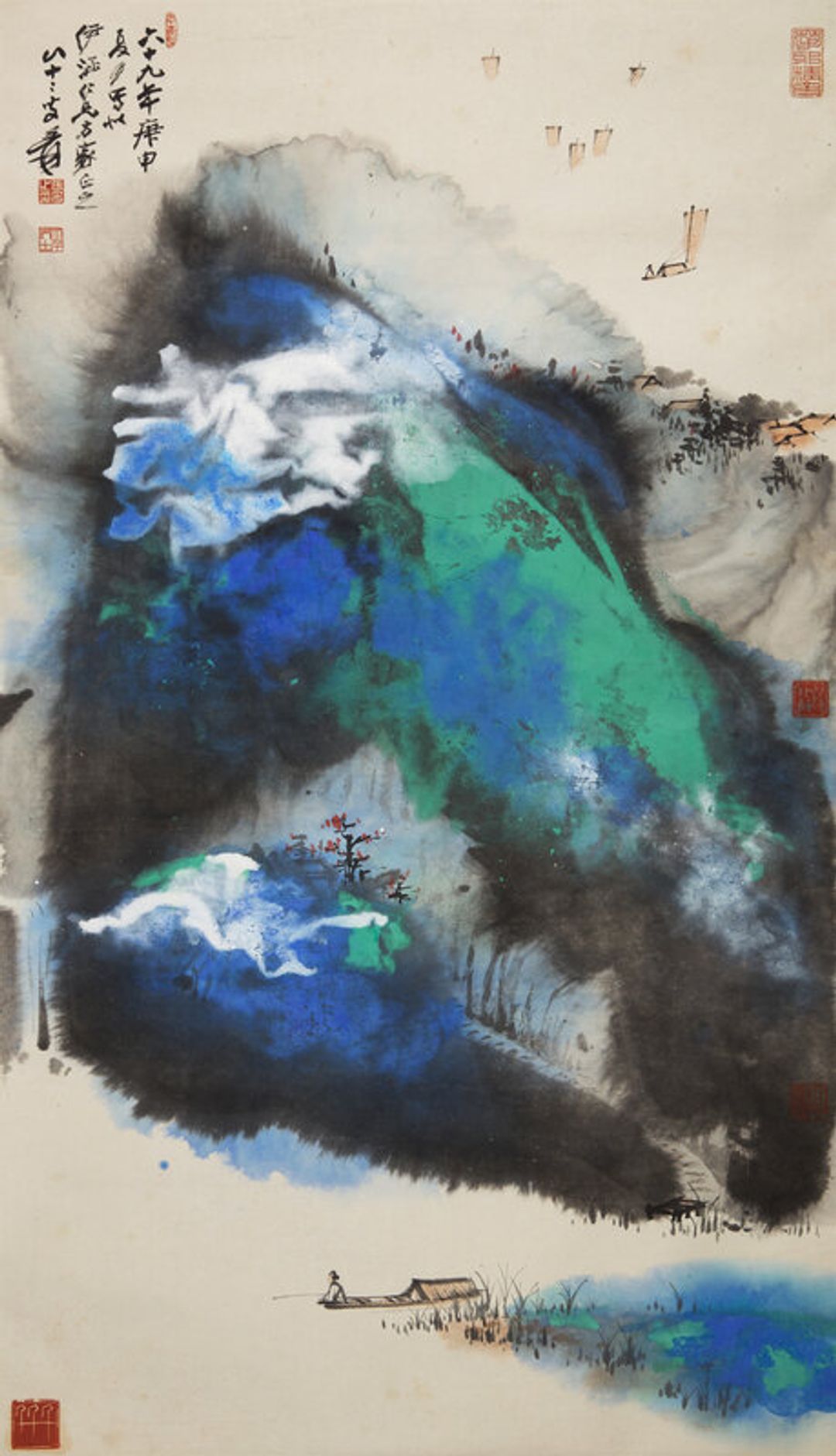 Lot 42 | Zhang Daqian (Chinese, 1899-1983) 張大千（1899-1983）Estimate $100,000 - 150,000