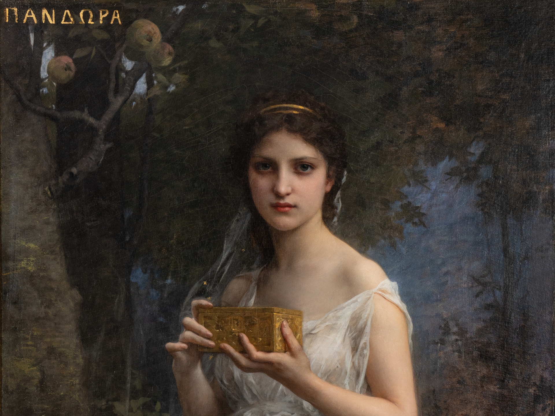 Mythological Subjects: Hindman Presents Pandora by Charles Amable Lenoir