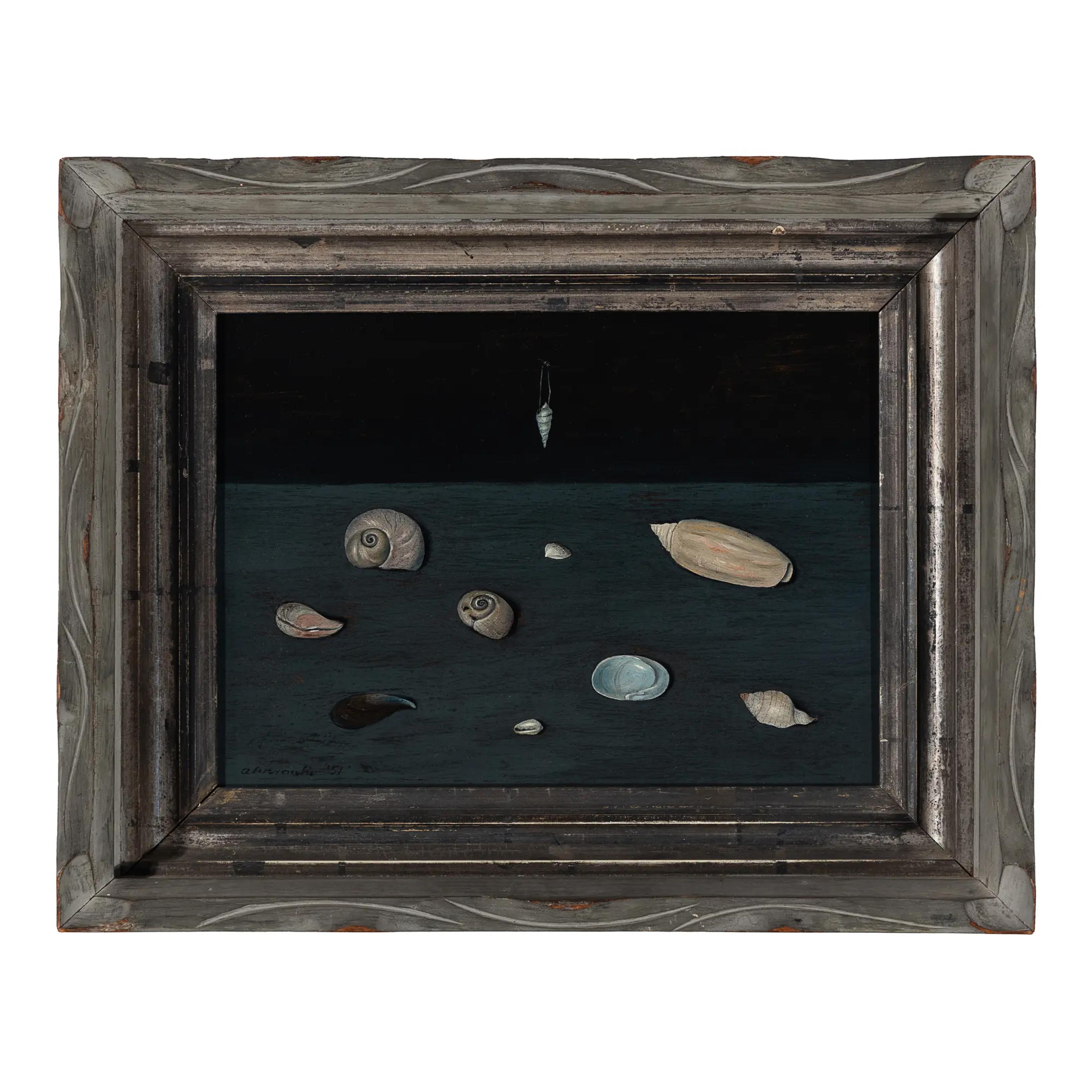 Lot 3 | Gertrude Abercrombie | Alderman Merriam's Shells, 1951 | Estimate: $150,000 – $250,000  Sold for $1,352,600