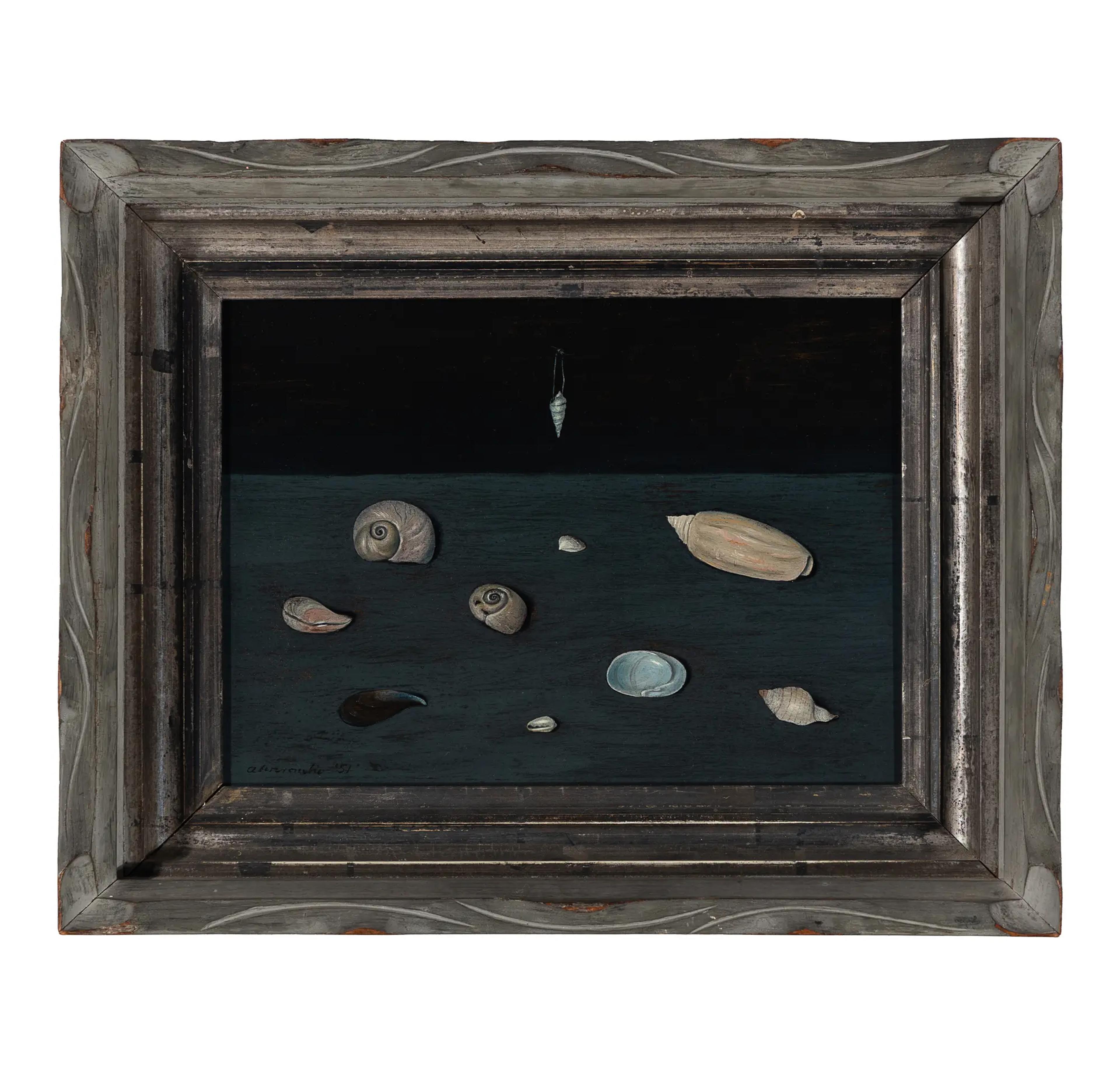 Lot 3 | Gertrude Abercrombie | Alderman Merriam's Shells, 1951 | Estimate: $150,000 – $250,000 Sold for $1,352,600