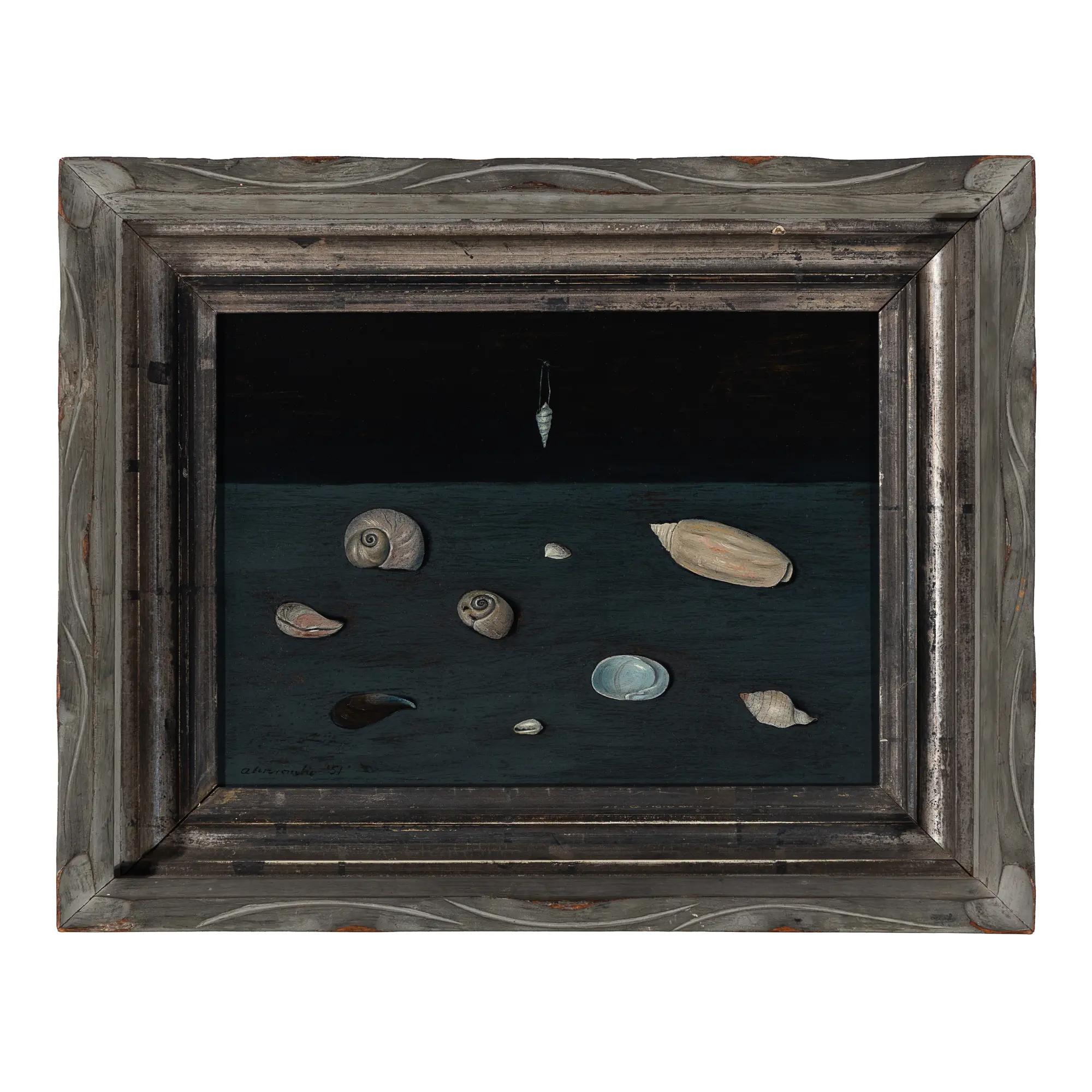Lot 3 | Gertrude Abercrombie | Alderman Merriam's Shells, 1951 | Estimate: $150,000 – $250,000 Sold for $1,352,600