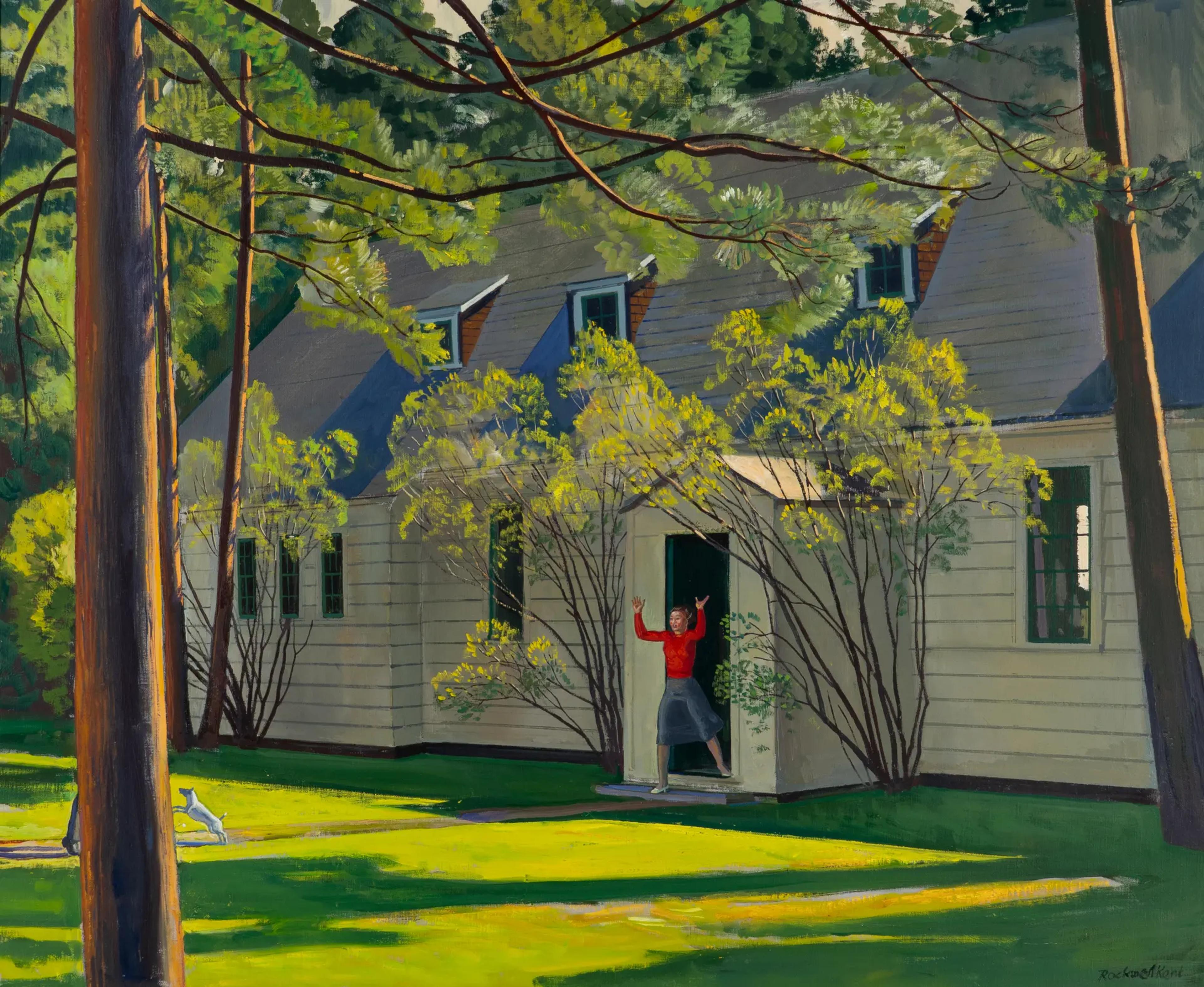 Lot 45 | Rockwell Kent, Home Again-Asgaard, 1942-43 | Sold for $165,600