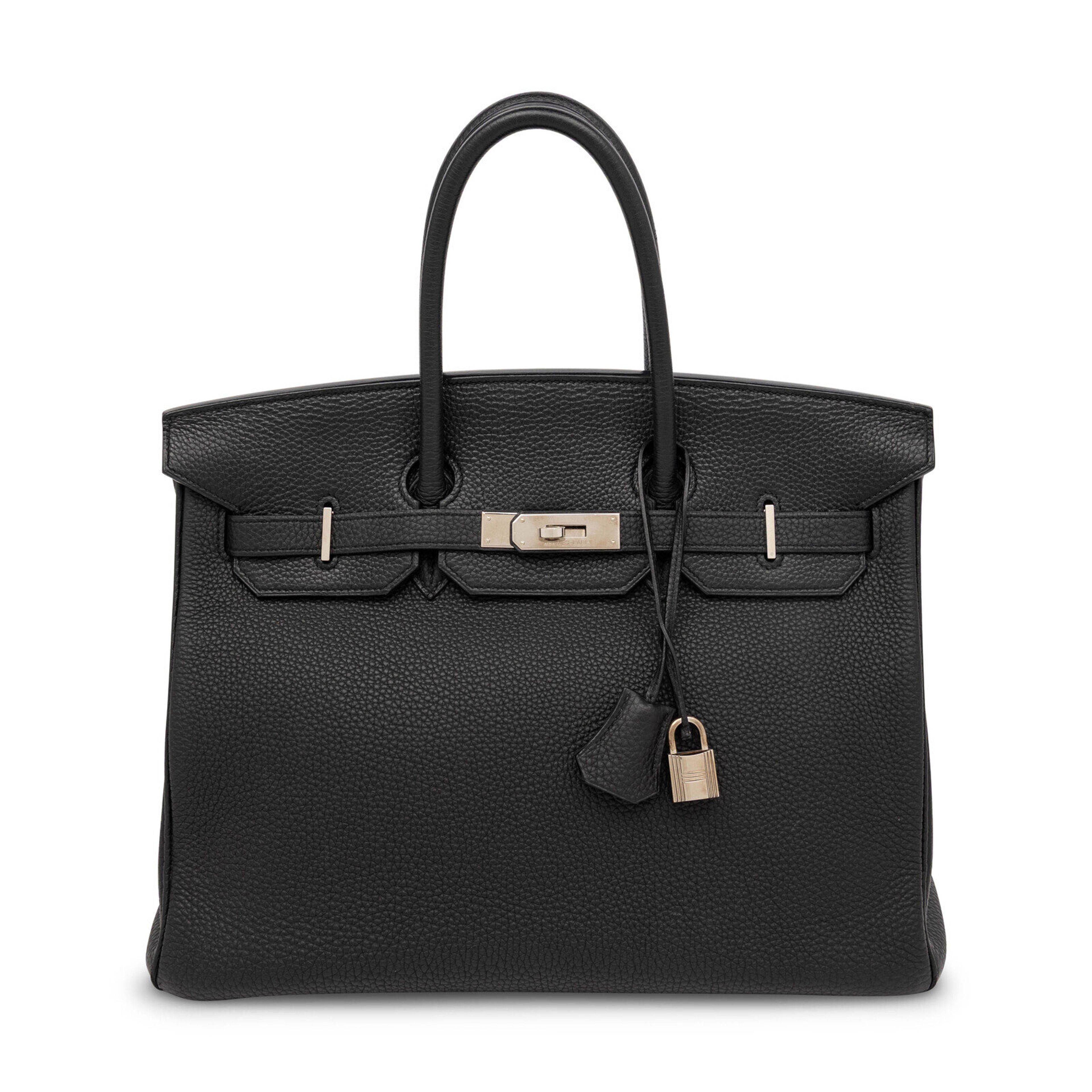 Lot 133 Hermès, Birkin 35 Bag in Black Clemence