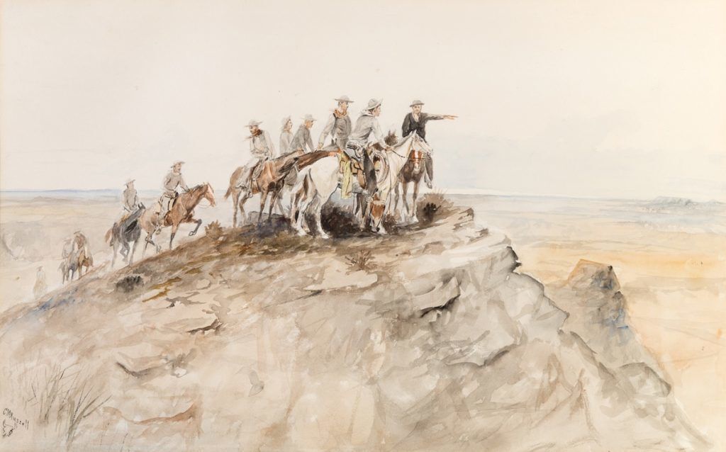 Historic Western American paintings and bronzes