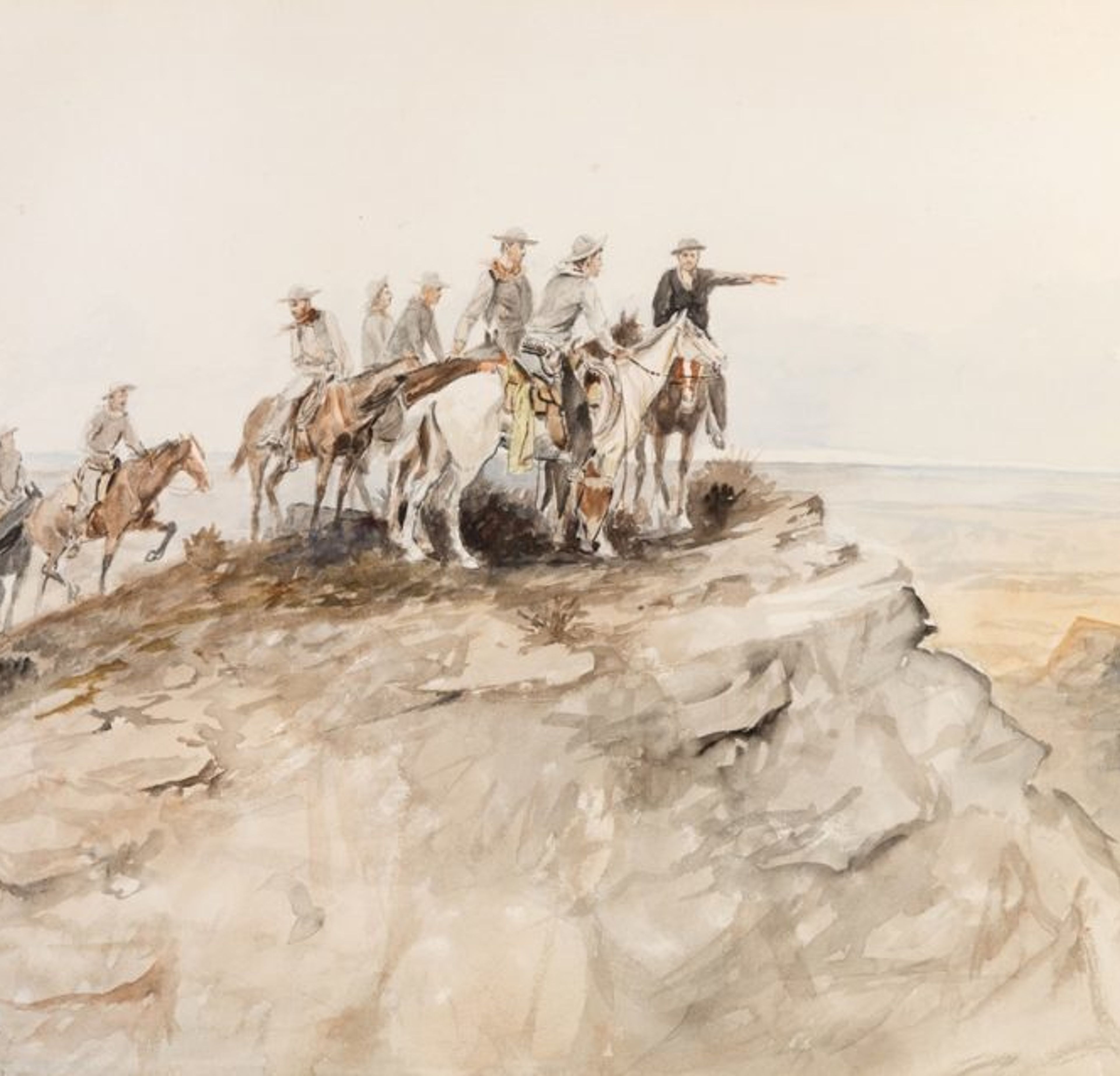 Historic Western American paintings and bronzes